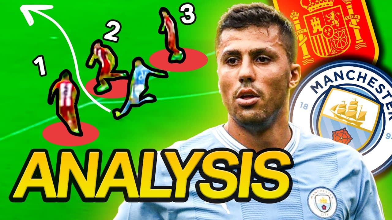 How GOOD is Rodri? — Tactical analysis of the perfect single-pivot DM